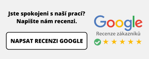 Jste spokojeni s naší prací Napište nám recenzi. (2)